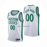 Maglia Boston Celtics Personalizzate Citta 2020-21 Bianco (2)